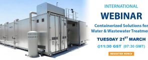 Webinar: Containerized solutions for water and wastewater treatment